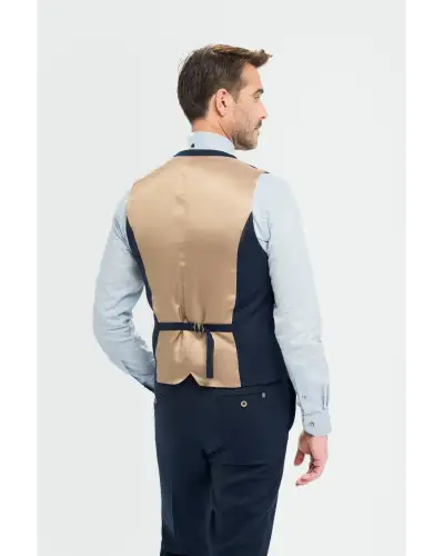 Tropez Navy Waistcoat | Victory and Innsbruck VAN 10855668646047 Waistcoat Mens Clothing