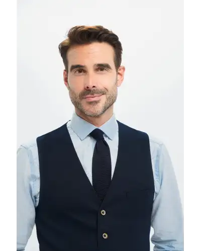 Tropez Navy Waistcoat | Victory and Innsbruck VAN 10855668646047 Waistcoat Mens Clothing