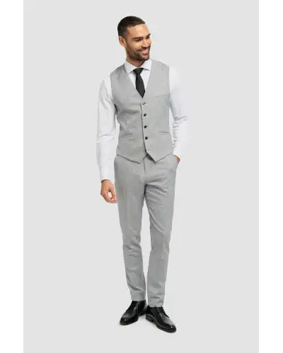 Malibu Grey Waistcoat | Victory and Innsbruck VAN 10849594343583 Waistcoat Mens Clothing