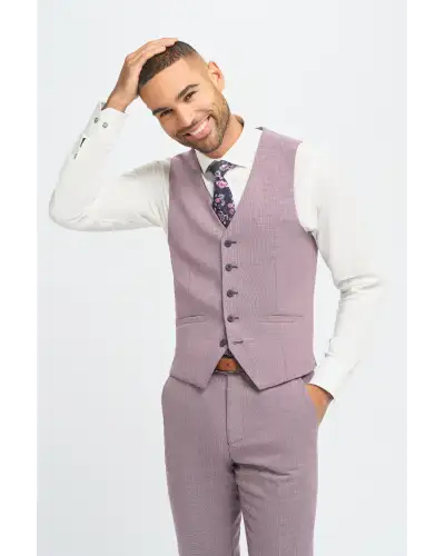 Miami Lilac Waistcoat | Victory and Innsbruck VAN 10839221829791 Waistcoat Mens Clothing