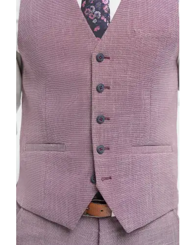 Miami Lilac Waistcoat | Victory and Innsbruck VAN 10839221829791 Waistcoat Mens Clothing