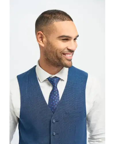 Miami Blue Waistcoat | Victory and Innsbruck VAN 10834888982687 Waistcoat Mens Clothing