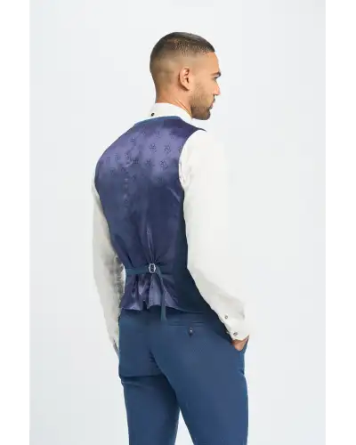 Miami Blue Waistcoat | Victory and Innsbruck VAN 10834888982687 Waistcoat Mens Clothing
