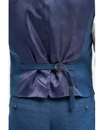 Miami Blue Waistcoat | Victory and Innsbruck VAN 10834888982687 Waistcoat Mens Clothing