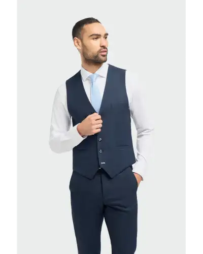 Caridi Navy Waistcoat | Victory and Innsbruck VAN 10834623758495 Waistcoat Mens Clothing