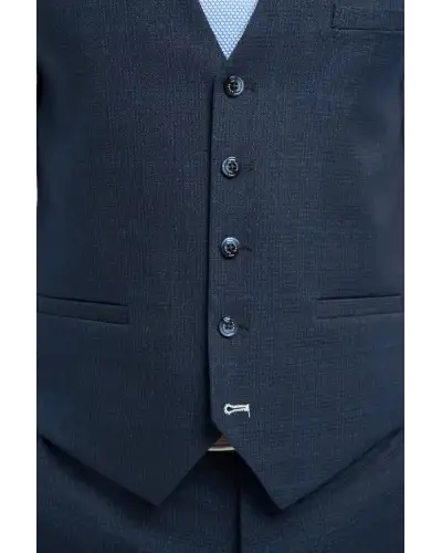 Caridi Navy Waistcoat | Victory and Innsbruck VAN 10834623758495 Waistcoat Mens Clothing