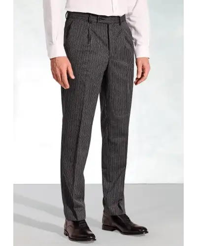 Suit Trousers Brook Taverner Regular Fit Morning Suit Striped Trousers £62.00