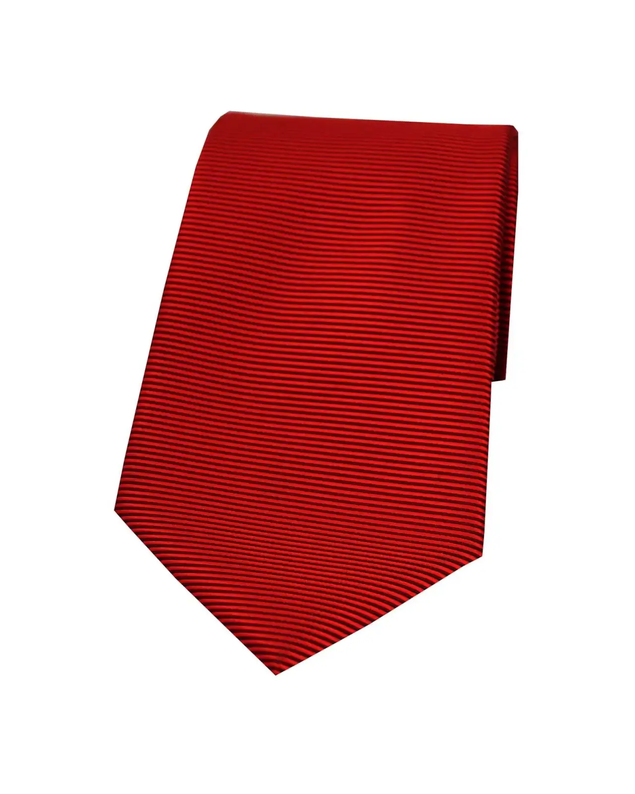 Polyester Ties Soprano Ties Soprano Red Horizontal Ribbed Polyester Tie £15.00