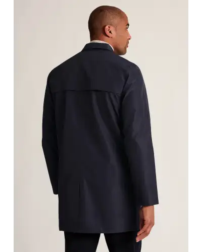 Outerwear, Coat - Spencer Navy Repellent Raincoat | Brook Taverner BT 9177A Outerwear | Coat