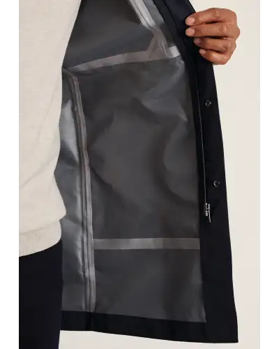 Outerwear, Coat - Spencer Navy Repellent Raincoat | Brook Taverner BT 9177A Outerwear | Coat
