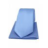 Silk Hankies Soprano Ties Soprano Sky Blue Herringbone Silk Tie And Hanky Set £34.00