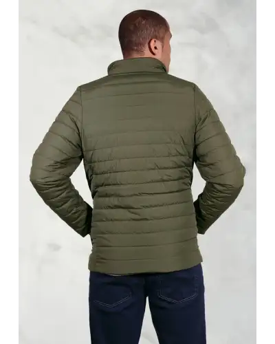 Outerwear, Puffer Jacket - Orlando Olive Quilted Puffer Jacket | Brook Taverner BT 4369E Outerwear | Puffer Jacket