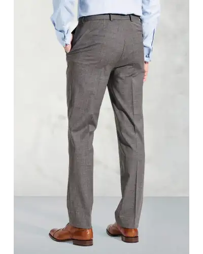 Tailored Fit Avalino Grey Suit Trousers | Brook Taverner BT 8387G Trousers