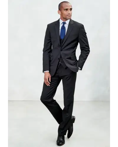 Tailored Fit Avalino Charcoal Suit Trousers | Brook Taverner BT 8387C Trousers