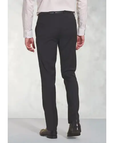 Tailored Fit Avalino Charcoal Suit Trousers | Brook Taverner BT 8387C Trousers