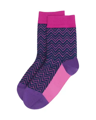 Women PEPER HAROW Metaverse Womens Socks - Purple £7.00