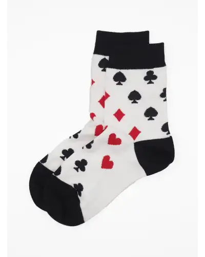 Women PEPER HAROW Royal Flush Womens Socks - White £10.00