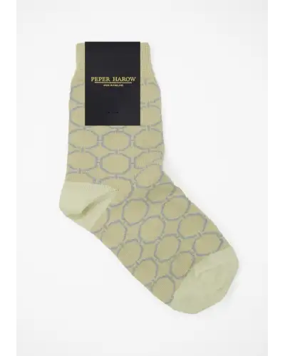 Women PEPER HAROW Beehive Womens Socks - Beige £7.00