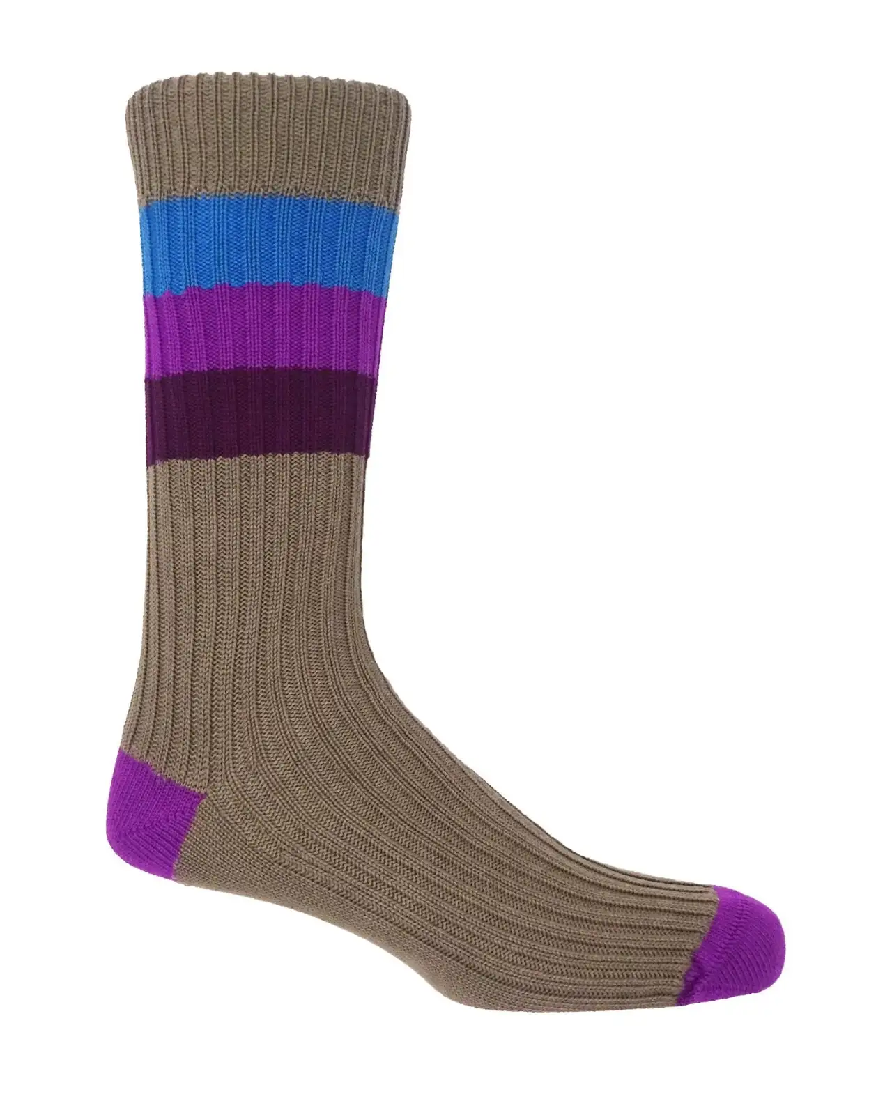 Men PEPER HAROW Chopper Mens Socks - Fawn £15.00