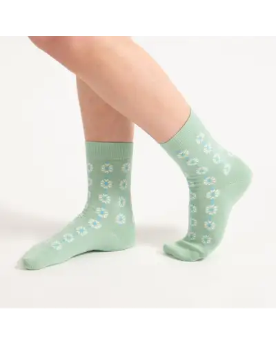 Women PEPER HAROW Daisy Womens Socks - Green £15.00