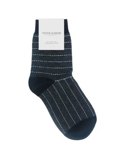 Women PEPER HAROW Dash Womens Socks - Charcoal £9.00