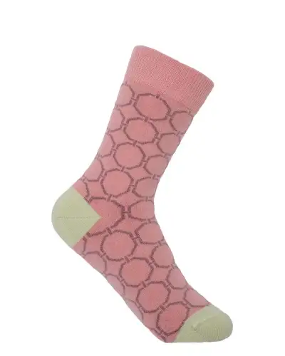 Women PEPER HAROW Beehive Womens Socks - Pink £7.00