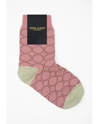 Women PEPER HAROW Beehive Womens Socks - Pink £7.00