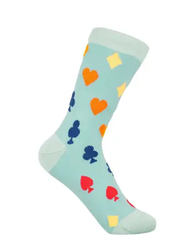 Women PEPER HAROW Royal Flush Womens Socks - Blue £7.00