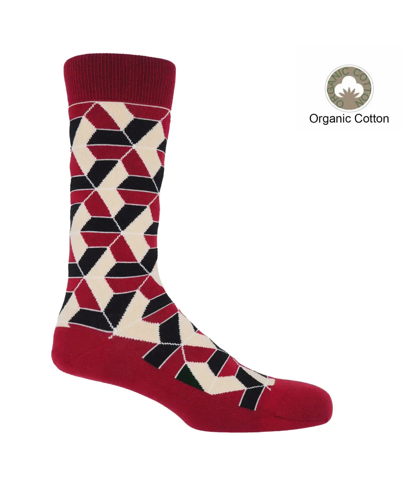 Men PEPER HAROW Vertex Mens Socks - Red £12.00