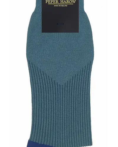 Men PEPER HAROW V-Stripe Mens Socks - Blue £16.00