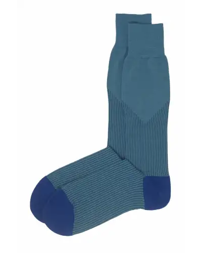 Men PEPER HAROW V-Stripe Mens Socks - Blue £16.00
