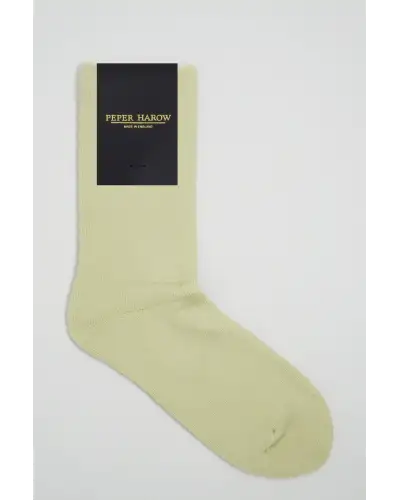 Men PEPER HAROW Plain Mens Bed Socks - Cream £14.00