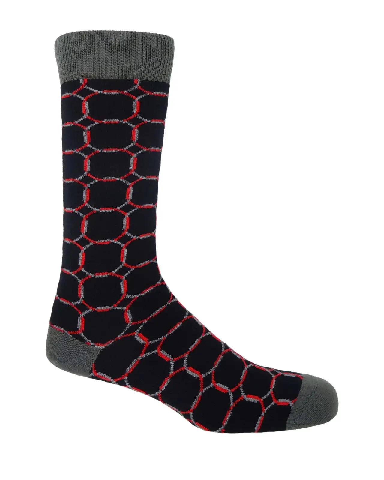 Men PEPER HAROW Linked Mens Socks - Black £9.00