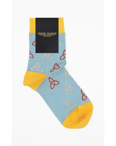 Women PEPER HAROW Tri Womens Socks - Blue £15.00