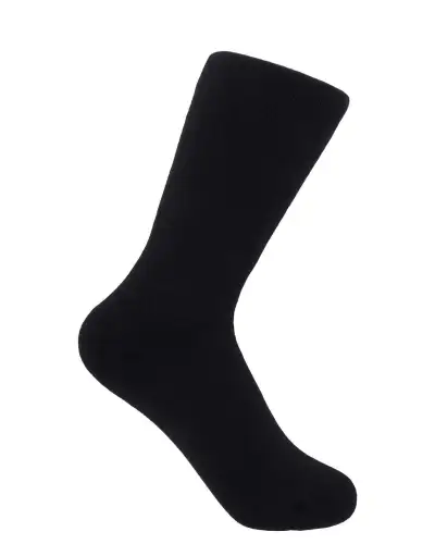 Women PEPER HAROW Plain Womens Bed Socks - Black £15.00