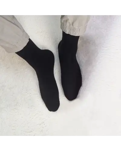 Men PEPER HAROW Plain Mens Bed Socks - Black £11.00