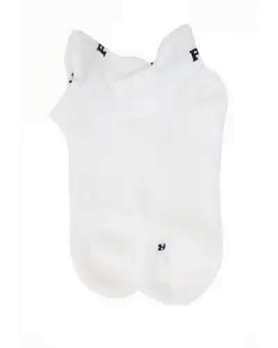 Women PEPER HAROW Organic Womens Trainer Sport Socks - White £11.00