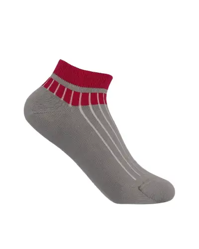 Women PEPER HAROW Old School Womens Trainer Socks - Grey £11.00