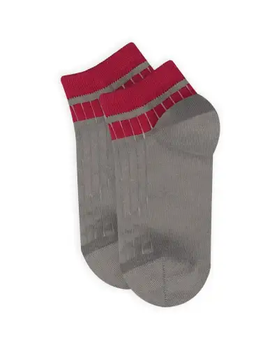 Women PEPER HAROW Old School Womens Trainer Socks - Grey £11.00