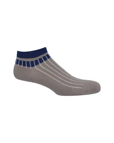Men PEPER HAROW Old School Mens Trainer Socks - Grey £13.00
