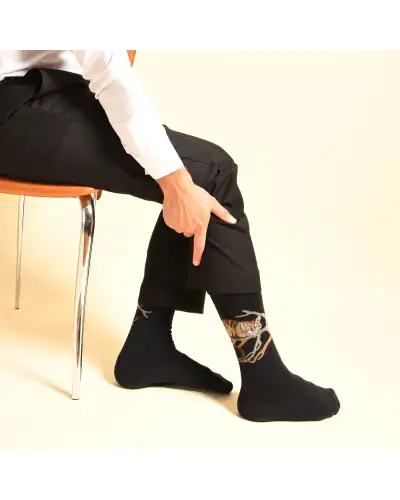 Men PEPER HAROW Alices Adventures In Wonderland Mens Socks - Cheshire Cat £16.00