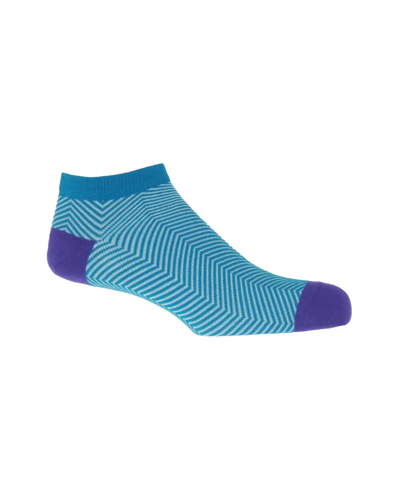 Men PEPER HAROW Lux Taylor Mens Trainer Socks - Marine £13.00