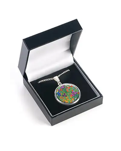 Pendants Fox and Chave Klimt Flower Garden Pendant £23.00