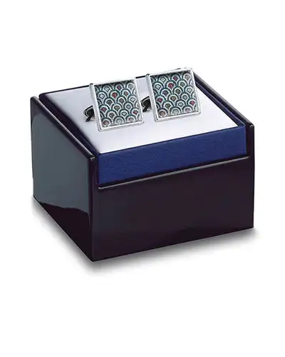 Others Fox and Chave Rhodes Mosaic Cufflinks £29.00