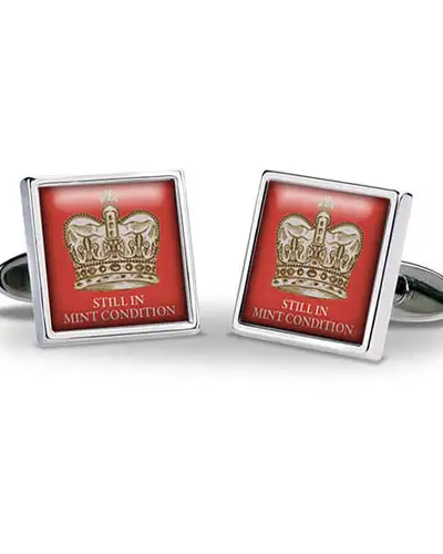 Royal Fox and Chave Crown Still In Mint Condition Cufflinks £29.00