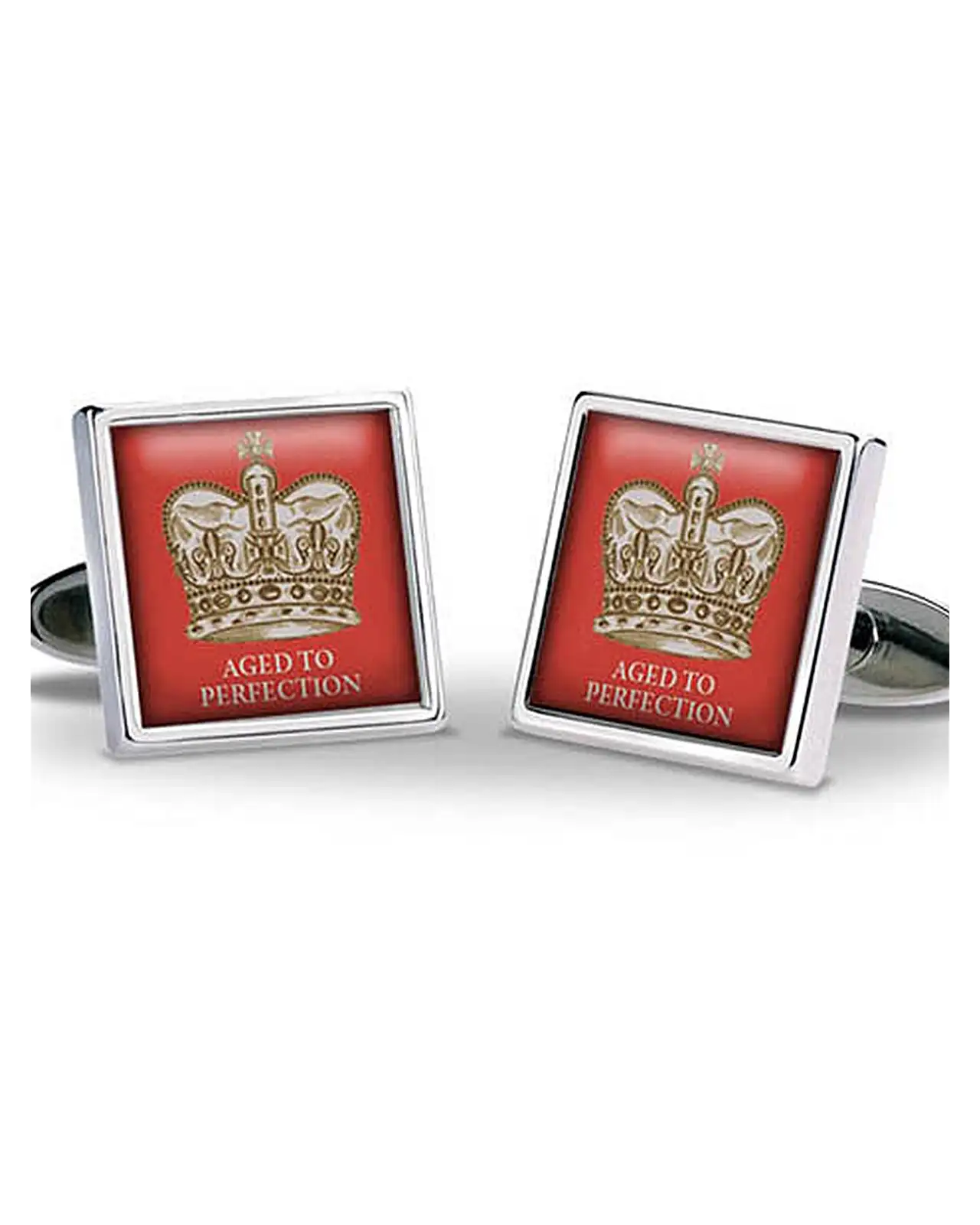 Royal Fox and Chave Crown Aged To Perfection Cufflinks £29.00