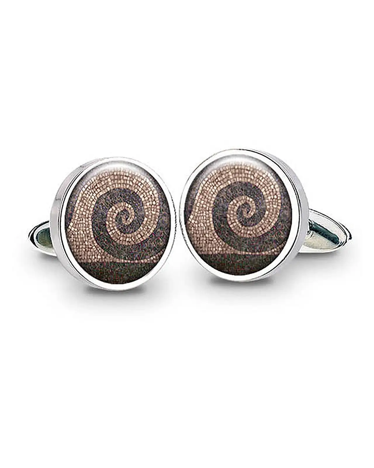 Others Fox and Chave Roman Mosaic Cufflinks £29.00