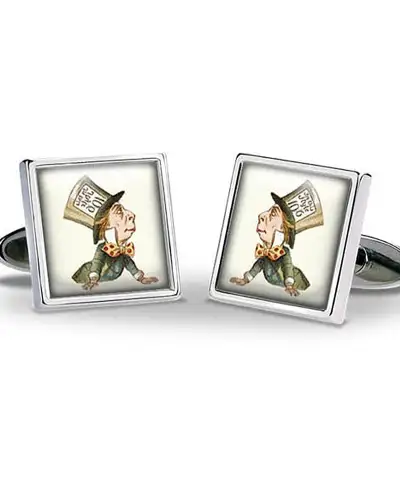 Others Fox and Chave Mad Hatter Cufflinks £29.00