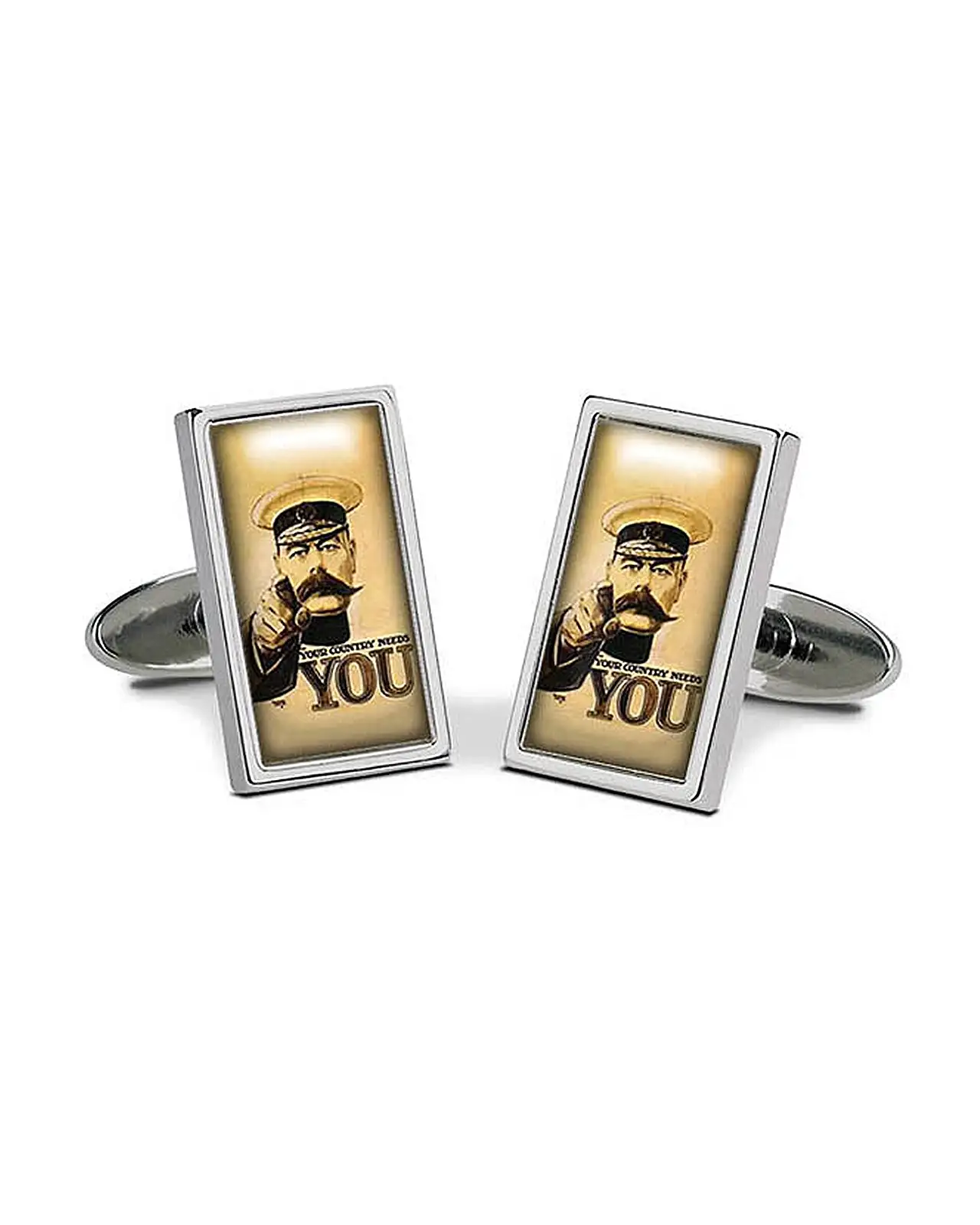 Fly the Flag Fox and Chave Your Country Needs You Cufflinks £29.00