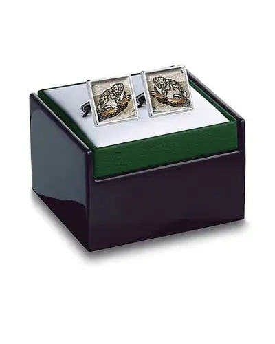 Others Fox and Chave Byzantine Mosaic Frog Cufflinks £29.00